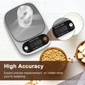 5kg/10kg High Precision Electronic Scales Home Digital Kitchen Scales LCD Display Protable Bench Scales For Cooking Baking