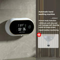 Rechargeable 400ml Automatic Foaming Soap Dispenser Wall Mounted Touchless Sensor Adjustable Foam LED Screen Bathroom Kitchen
