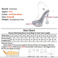 4CM Platform Female Transparent PVC Nightclub Summer Shoes Women 14CM Clear High Heel Sexy Model Catwalk Sandals Stripper Heels