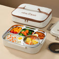 304 Stainless Steel Insulated Lunch Box Office Worker Students Sealed Portable Bento Microwae Heating Food Containe
