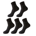 5 pairs black