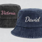 Custom Bucket Hat Embroidered Name Bucket Cap Personalized Text Sun Hat Vintage Summer Cap for Outdoor Fisherman hat