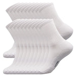 5/10/20 Pairs New Cool Men Black White Warm Socks Set Autumn Winter Male Solid Color Sport Short Socks For Men Dropshipping