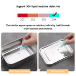 Fiambrera de acero inoxidable para niños y adultos, caja bento portátil a prueba de fugas, recipiente para preparar comidas de viaje apto para lavavajillas