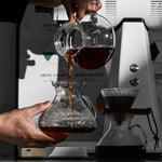 MUVNA 450ml Glass Pour Over Coffee Server,Heat-Resistant Coffee Dripper for Tea Home Espresso Brewing Barista Accessory Tool