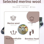 Merino Wool Thermal Socks Autumn Winter Warm Ski Hiking Snowboarding Climbing Compression Sports Socks Thick Merino Wool Socks