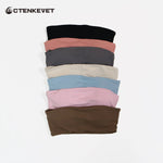 Ctenkevet Summer Women's Strapless Sports Bra Female Quick-Drying Tube Top Yoga Gym Workout Fitness Chest Wrap Underwear Woman