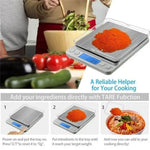 Báscula Digital de Cocina Mini de Bolsillo de Acero Inoxidable de Precisión para Joyería Balanza Electrónica de Peso de Oro Gramos 0.1/3000g Básculas de Peso
