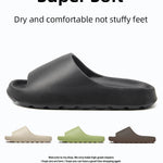 EVA Antideslizante Zapatillas de Hombre Hogar Fondo Grueso Zapatillas Cómodas Ligeras de Interior Exterior