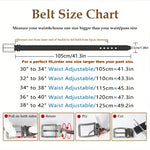 1pcs Men's Leather Reversible Belt, Rotate Black Buckle