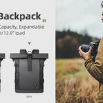 HK Large 15.6 Inch Laptop Backpack Men Anti-Theft Travel Backpack for Business University Bicycle School Backpack With USB Port