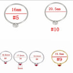 12pcs Stainless Steel Rings Set Gold Silver Color Birthstone Party Jewelry for Women Men Male Female Finger Accessory 2021