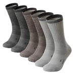 Mens 90% Merino Wool Hiking Cushion Socks Thermal Warm Crew Winter Boot Socks for Skiing Hiking Moisture Wicking