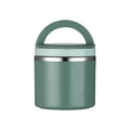 Single Layer Sealed Stainless Steel Lunch Box with Dual Handles Large Capacity for Students Office Workers