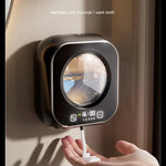 Dispensador de Jabón Automático de Pared con Sensor Recargable sin Contacto de Gran Capacidad, para Cocina con Limpieza Inteligente LED