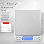 Báscula Digital de Cocina Mini de Bolsillo de Acero Inoxidable de Precisión para Joyería Balanza Electrónica de Peso de Oro Gramos 0.1/3000g Básculas de Peso