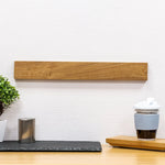 Soporte Magnético para Cuchillos de Pared con Imán Extrafuerte - 40 cm - Tira Magnética para Cuchillos de Acacia