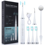 Limpiador dental ultrasónico, limpiador de dientes, eliminador de sarro dental eléctrico sónico para manchas y placa de dientes