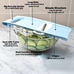 5 in 1 Mandoline Slicer for Kitchen Vegetable Slicer Multi Blade Potato Chip, Veggie Slicer, Vegetable Cutter, Julienne Shredder