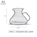 450ml Transparent