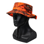Camouflage Bucket Hat for Men Women, Outdoor Sun Protection Fishing Cap, Breathable Jungle Camo Fisherman Hat for Hiking Camping