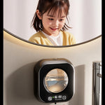 Dispensador de Jabón Automático de Pared con Sensor Recargable sin Contacto de Gran Capacidad, para Cocina con Limpieza Inteligente LED