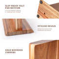 New Acacia Wood Home Kitchen Magnetic Knife Block Holder Rack Magnetic Stands with Strong Enhanced Magnets