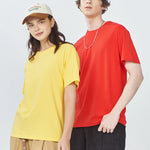 100% Cotton Solid Color T-Shirts Men Woman Short Sleeve Fashion Brand Trend Casual Soft Clothing Tees Breathable Summer Tops