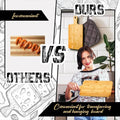 Bamboo Cutting Boards for Kitchen Bamboo Chopping Board with Handles for Pizza Bread Steak Tray Baking Serving Board