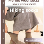 Merino Wool Thermal Socks Autumn Winter Warm Ski Hiking Snowboarding Climbing Compression Sports Socks Thick Merino Wool Socks
