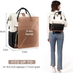 New Large Capacity Backpack Waterproof with USB Charging Port Fits 15.6 Inch Laptop Bag Travel Work Anti-theft Bag for Traveling