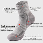 Merino Wool Thermal Socks Autumn Winter Warm Ski Hiking Snowboarding Climbing Compression Sports Socks Thick Merino Wool Socks