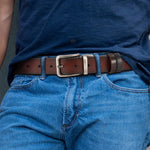 Men Leather Belt Automatic Buckle Pin Buckle High Quality Male Genuine Leather Strap Luxury Jeans for Men Men Accessori