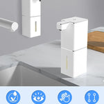 Dispensador de jabón automático sin contacto con sensor de inducción inteligente montado en la pared para cocina y baño
