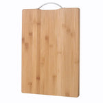 Tabla de cortar de bambú natural de cocina, tabla de cortar rectangular grande, tabla de cortar de madera maciza engrosada, disponible por ambos lados