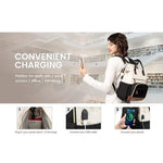 New Large Capacity Backpack Waterproof with USB Charging Port Fits 15.6 Inch Laptop Bag Travel Work Anti-theft Bag for Traveling