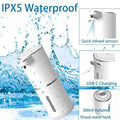 Automatic Liquid/Foma Soap Dispenser, Touchless Electric Dispenser, USB Rechargeable with Infrared Sensor for Bathroom,Kitchen