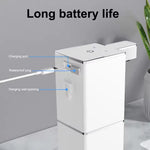 Dispensador de jabón automático sin contacto con sensor de inducción inteligente montado en la pared para cocina y baño