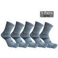 5 Pairs grey