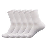 5/10/20 Pairs New Cool Men Black White Warm Socks Set Autumn Winter Male Solid Color Sport Short Socks For Men Dropshipping