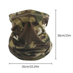 temuCamouflage Tactical Boonie Hat Set Outdoor Fishing Hat Fisherman Hat Sun Protection Breathable Hat for Men Foreign Trade