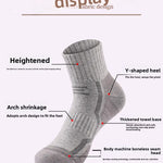 Merino Wool Thermal Socks Autumn Winter Warm Ski Hiking Snowboarding Climbing Compression Sports Socks Thick Merino Wool Socks