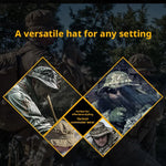 Camouflage Gen 2 Tactical Boonie Hat Sun Protection Round Brim Hat for Cycling, Summer Military Training, Outdoor Fisherman Hat
