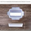 Leak-Proof Stainless Steel Lunch Box with 3/4 Compartments - Durable Easy-Clean Bento Container for Students & Office Workers
