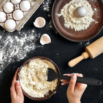 Juego de espátulas de silicona de 6 piezas/juego, espátulas antiadherentes de grado alimenticio resistentes al calor para cocinar, hornear, mezclar, herramientas de repostería