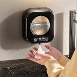 Dispensador de Jabón Automático de Pared con Sensor Recargable sin Contacto de Gran Capacidad, para Cocina con Limpieza Inteligente LED
