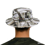 Camouflage Bucket Hat for Men Women, Outdoor Sun Protection Fishing Cap, Breathable Jungle Camo Fisherman Hat for Hiking Camping